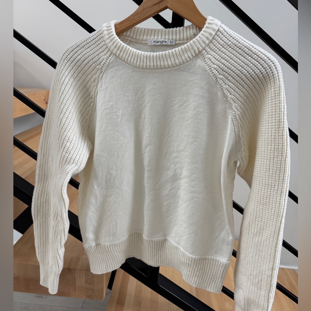 Cream Kangra Sweater Made in Italy